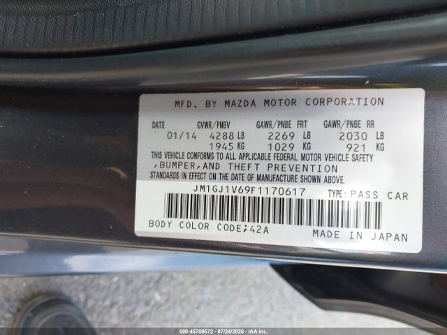 2015 Mazda MAZDA6 I TOURING 照片 9