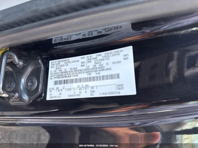 2020 FORD F-150 XLT 照片 9