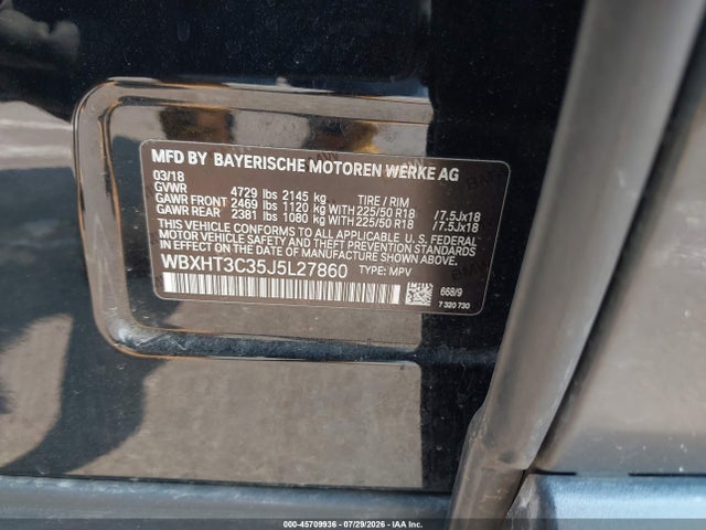 2018 BMW X1 XDRIVE28I 9