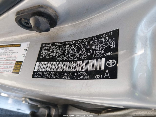 صورة مصغرة 18 لـ 2011 Toyota PRIUS THREE