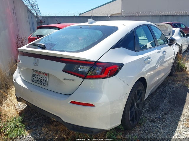 2025 HONDA CIVIC SEDAN SPORT 4