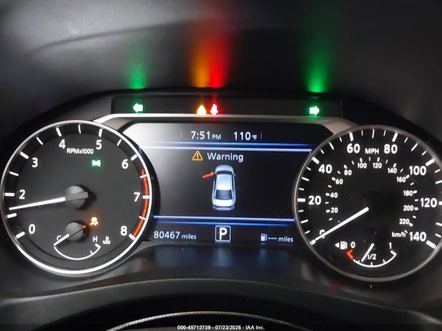 2021 NISSAN ALTIMA SR FWD 7