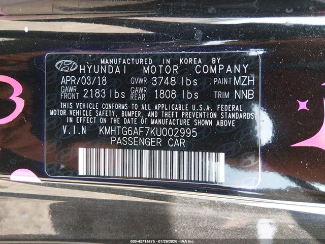 2019 HYUNDAI VELOSTER 2.0 PREMIUM 9