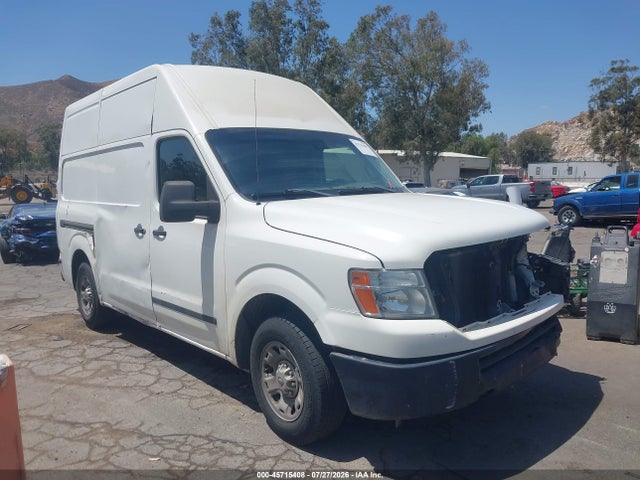 2012 NISSAN NV NV2500 HD S V8