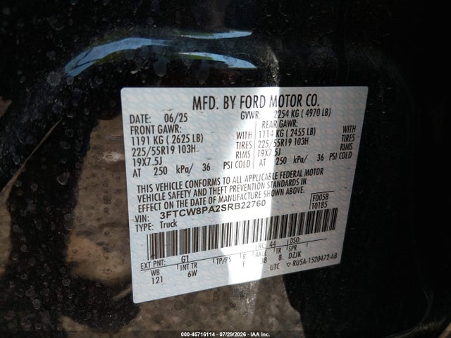 2025 FORD MAVERICK LOBO 9