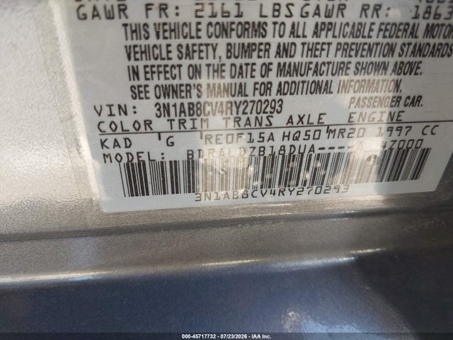 2024 Nissan SENTRA SV XTRONIC CVT — фото 9
