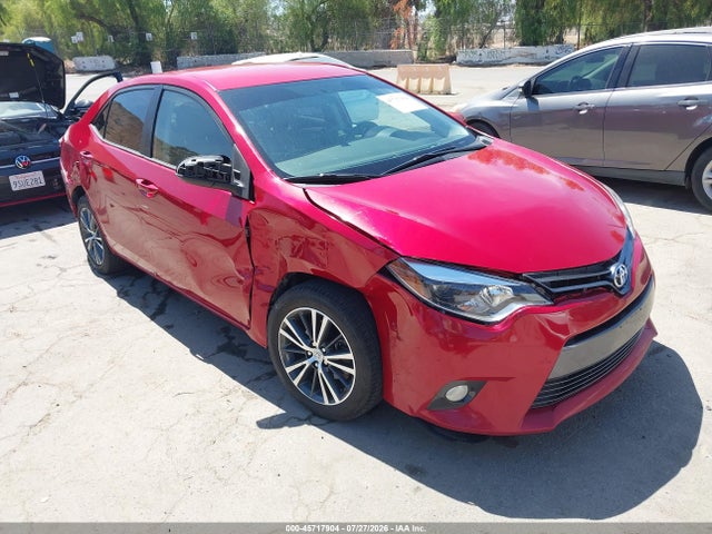 2016 TOYOTA COROLLA LE PLUS