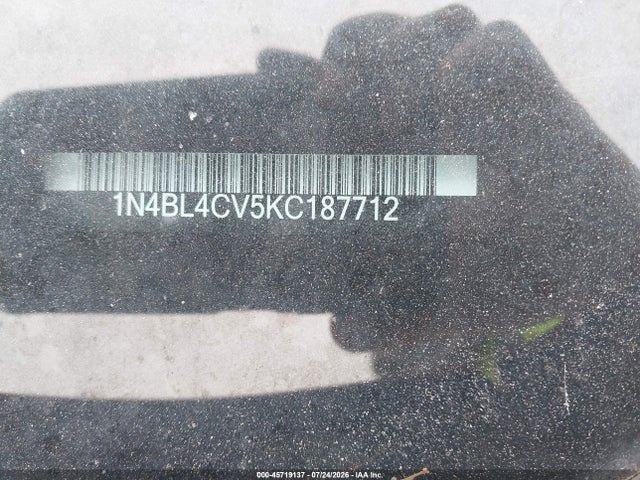 2019 NISSAN ALTIMA 2.5 SR 9