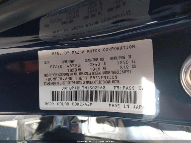 2021 Mazda MAZDA3 SELECT photo 9
