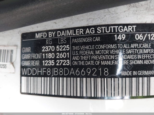 2013 Mercedes-BENZ E 350 4MATIC — фото 9