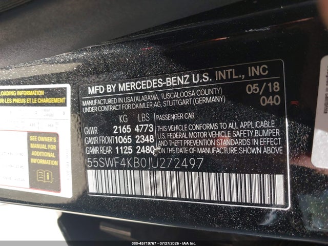 2018 MERCEDES-BENZ C 300 4MATIC 9