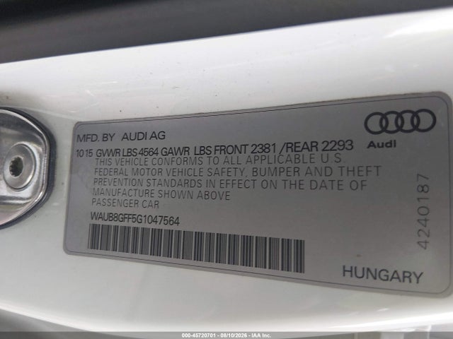 2016 AUDI A3 2.0T PREMIUM photo 9