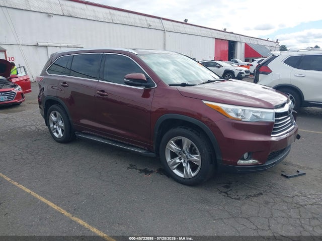 2014 TOYOTA HIGHLANDE LIMITED PLATINUM V6