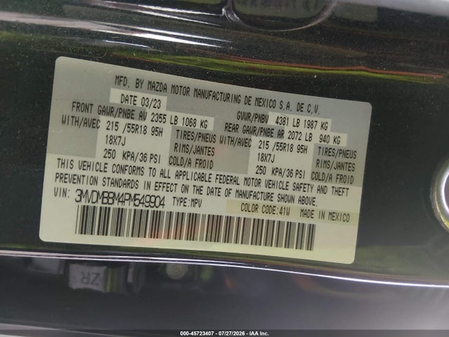 2023 MAZDA CX-30 2.5 S SELECT 9