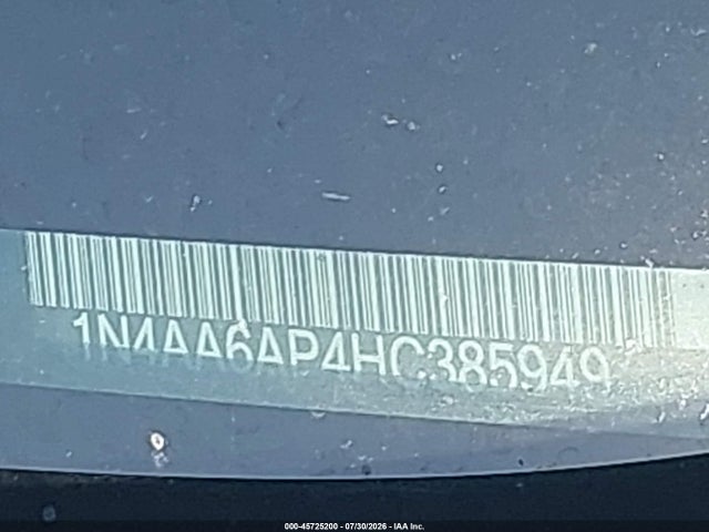 2017 NISSAN MAXIMA 3.5 PLATINUM 9