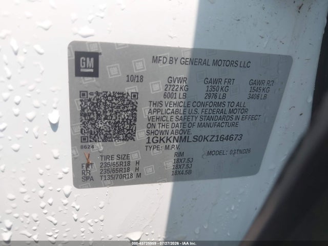 2019 GMC ACADIA SLT-1 9