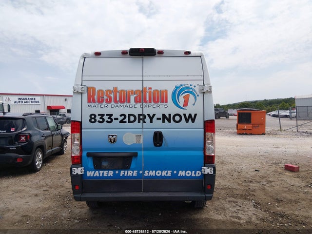2018 RAM PROMASTER 2500 HIGH ROOF 159 WB 16