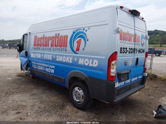 2018 RAM PROMASTER 2500 HIGH ROOF 159 WB 3