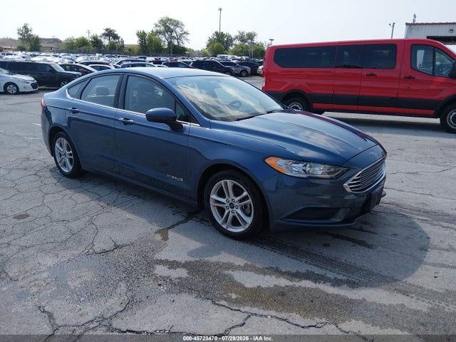 2018 FORD FUSION HYBRID S — фото 1