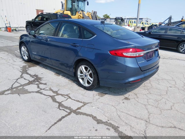 2018 FORD FUSION HYBRID S — фото 3