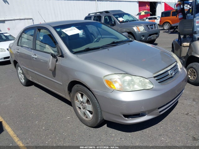 2003 TOYOTA COROLLA LE