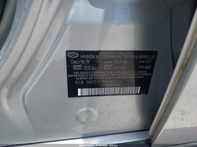 2020 HYUNDAI SONATA SEL PLUS 9