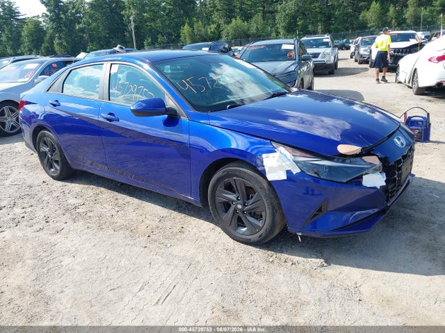 2022 HYUNDAI ELANTRA BLUE