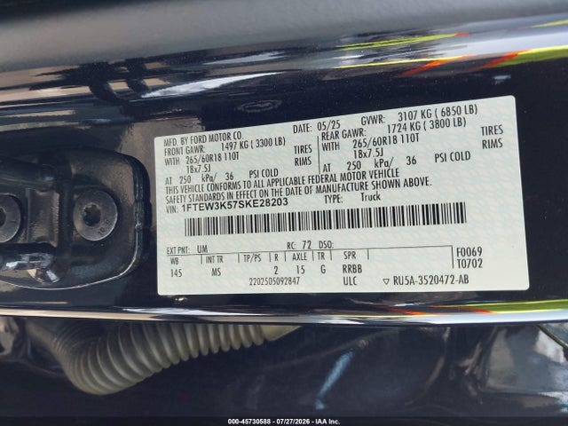 2025 FORD F-150 XLT 照片 9