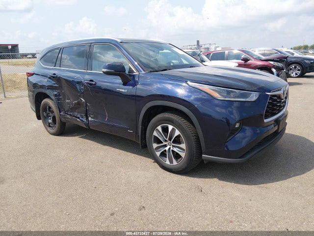 2021 TOYOTA HIGHLANDE HYBRID XLE