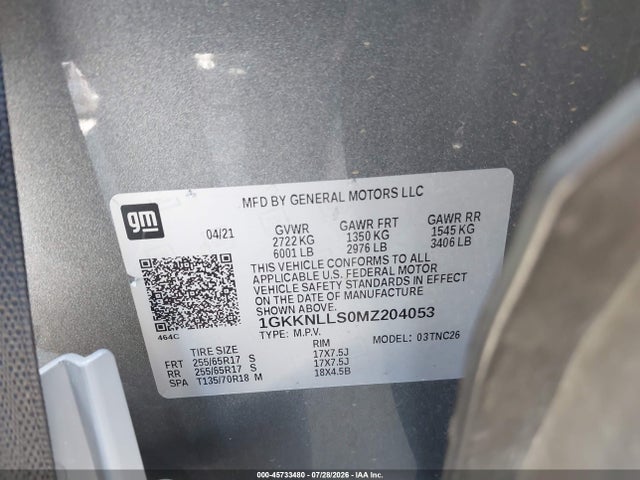 2021 GMC ACADIA AWD AT4 9
