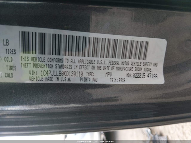 2019 JEEP CHEROKEE LATITUDE PLUS FWD 9