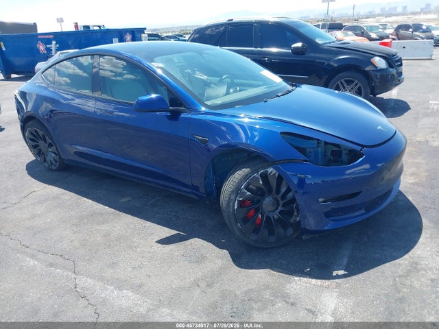 2022 TESLA MODEL 3 PERFORMANCE DUAL MOTOR ALL-WHEEL DRIVE
