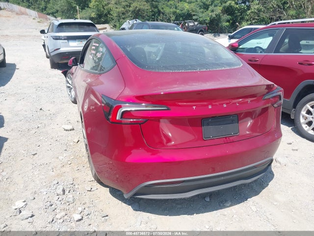 2025 Tesla MODEL 3 LONG RANGE REAR-WHEEL DRIVE/STANDARD REAR- — фото 3
