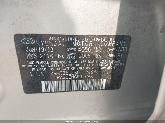 صورة 9 لـ 2013 Hyundai ELANTRA GT