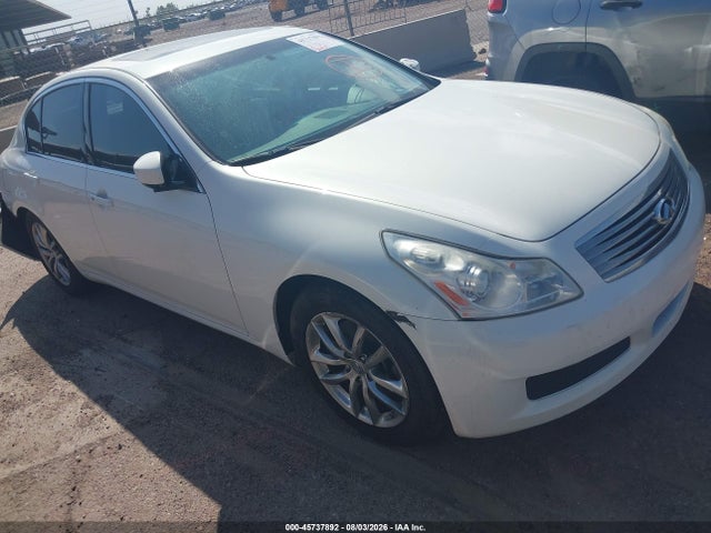 2009 INFINITI G37 JOURNEY