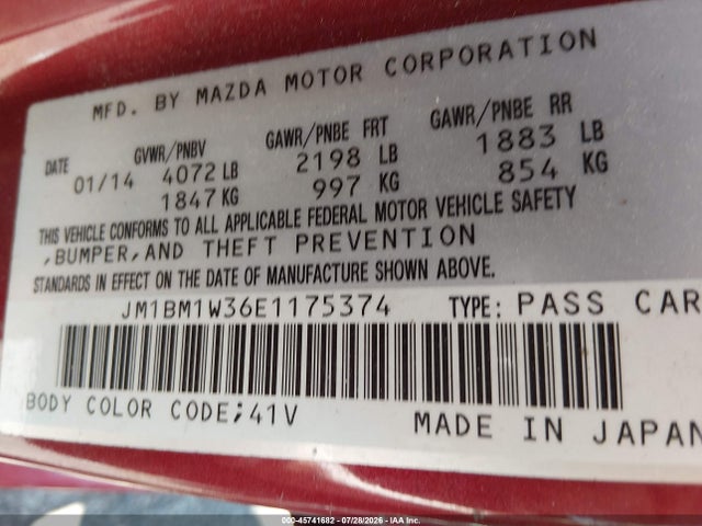 2014 Mazda MAZDA3 S GRAND TOURING 照片 9