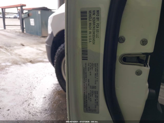 2021 RAM 1500 CLASSIC TRADESMAN 4X4 5'7 BOX — фото 9