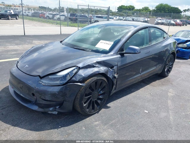 2022 Tesla MODEL 3 PERFORMANCE DUAL MOTOR ALL-WHEEL DRIVE photo 2