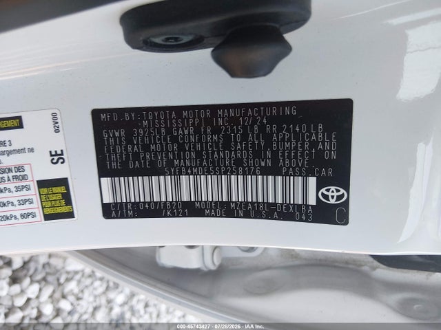 صورة 9 لـ 2025 Toyota COROLLA LE