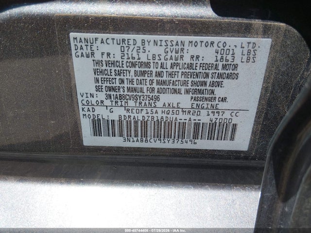 صورة 9 لـ 2025 Nissan SENTRA SV