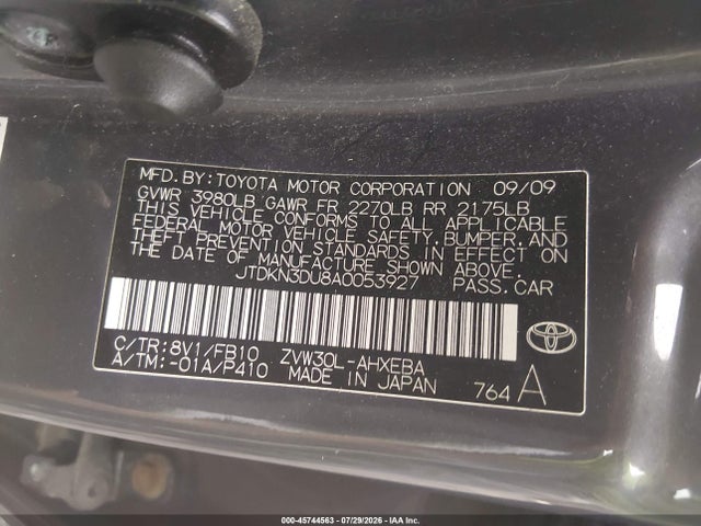 2010 Toyota PRIUS III — фото 9