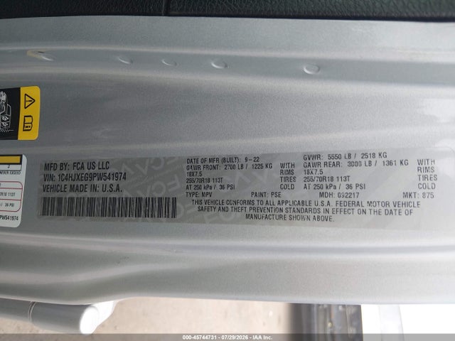 2023 JEEP WRANGLER 4-DOOR SAHARA 4X4 9
