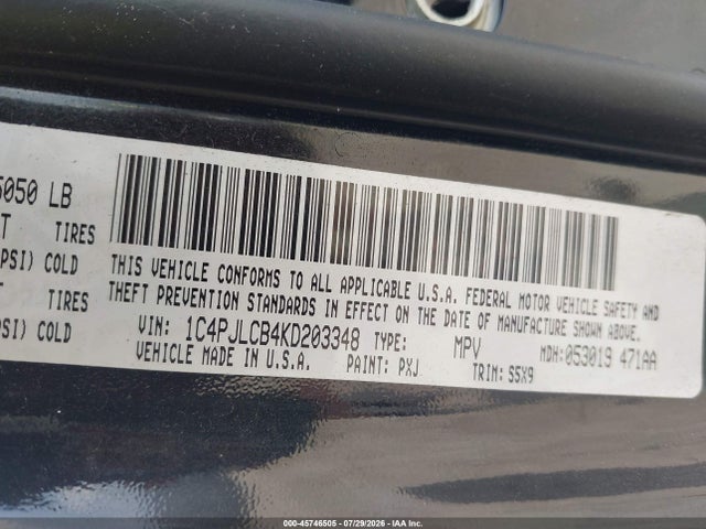2019 JEEP CHEROKEE LATITUDE FWD 9