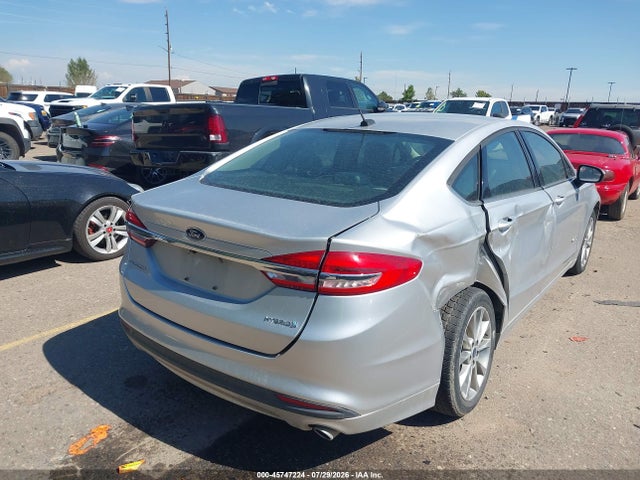2017 FORD FUSION HYBRID S — фото 4