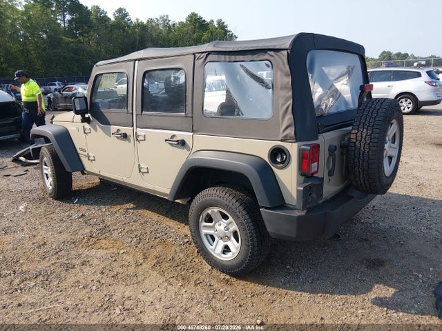 2018 JEEP WRANGLER JK UNLIMITED SPORT 4X4 3