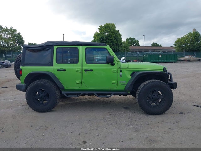 2018 JEEP WRANGLER UNLIMITED SPORT 4X4 13