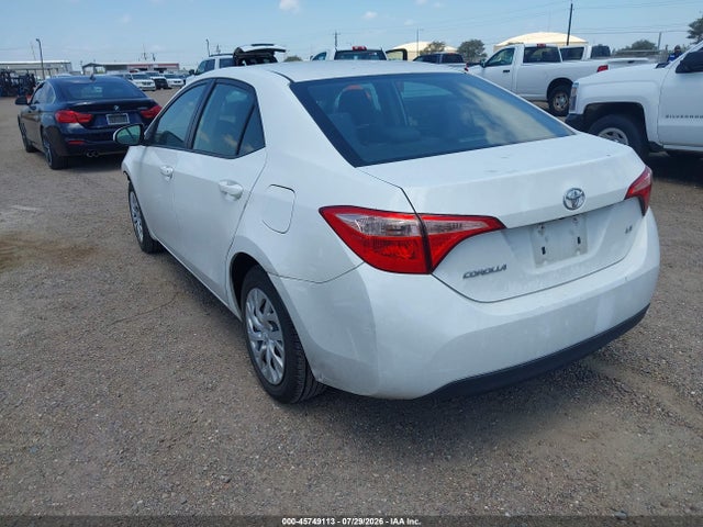 2019 TOYOTA COROLLA LE 3