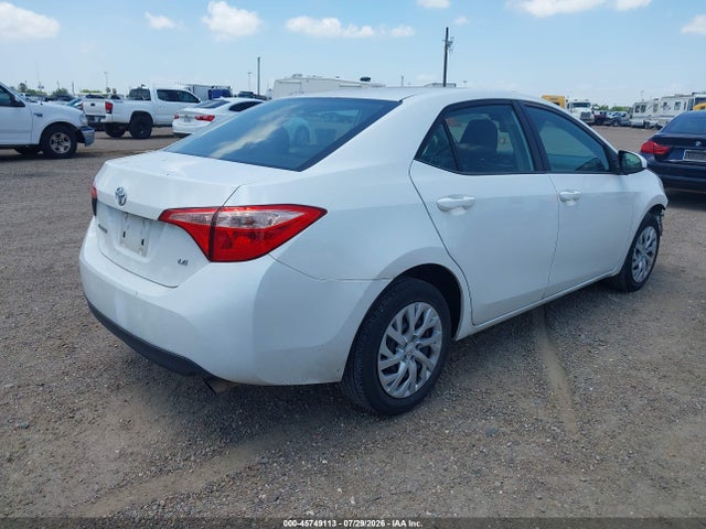 2019 TOYOTA COROLLA LE 4