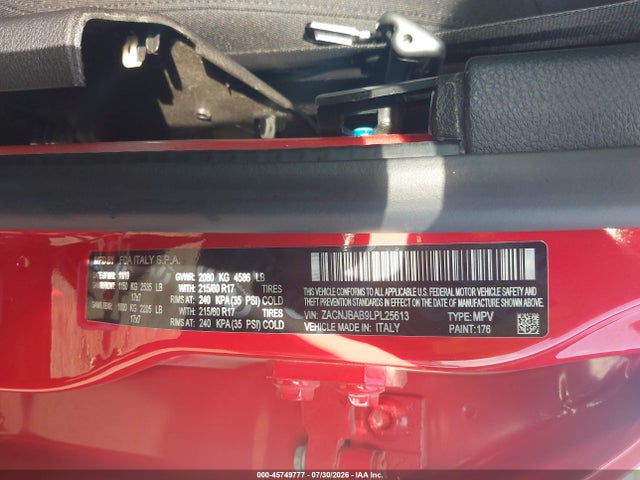 2020 JEEP RENEGADE SPORT 4X4 9