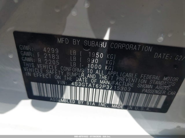 2023 SUBARU IMPREZA LIMITED 5-DOOR 9